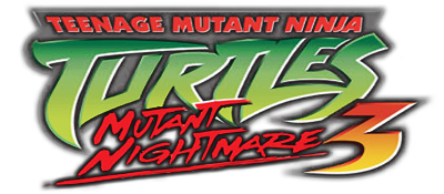 Teenage Mutant Ninja Turtles 3 Mutant Nightmare title screen for Nintendo DS